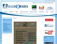 Tablet Screenshot of model1.radiomaria.org