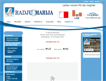 Tablet Screenshot of model11.radiomaria.org